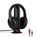 Wireless TV Headphones with Transmitter - 98ft Range, Low Latency Audio A Tidesmit