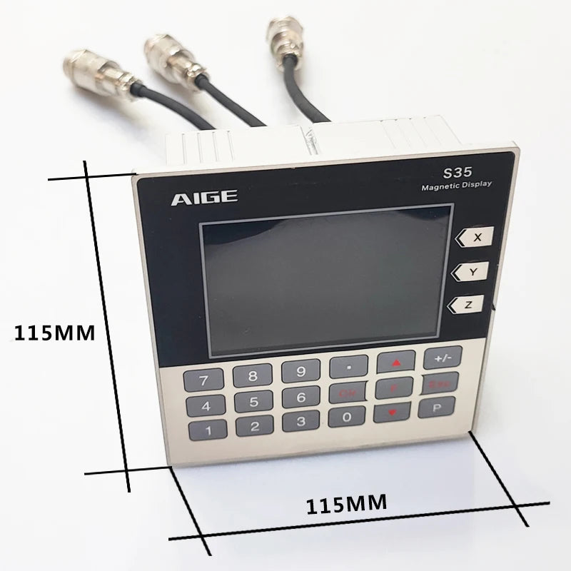 High Quality LCD 3 Axis DRO Magnetic Linear Displacement Scale Sensor CNC Encoder Woodworking Machine Lathe