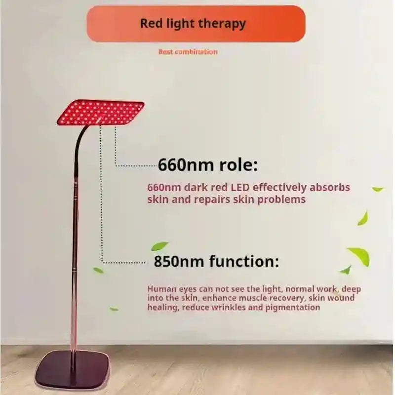 Red Light Therapy Panel for Pain Relief and Skin Care - Tidesmit Relaxation Treatment Tidesmit