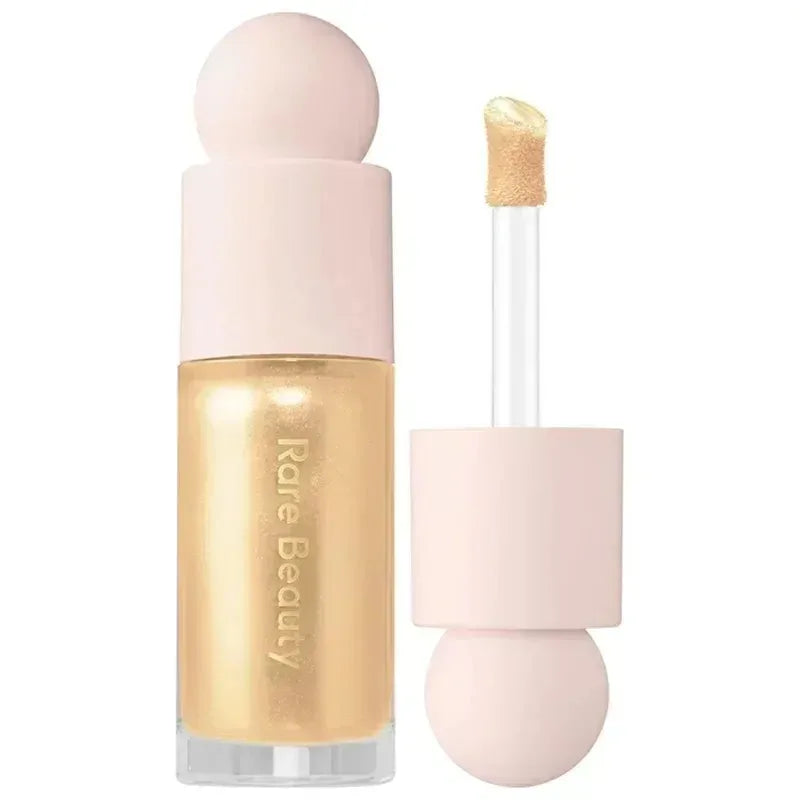 Tidesmit 2026 liquid highlighter and bronzer contouring cream shimmer texture close-up for radiant face makeup