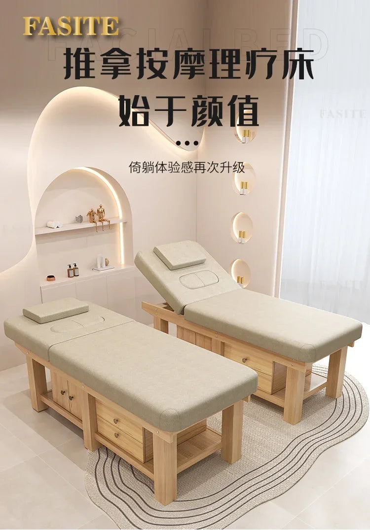Portable Massage Table Folding Beauty Bed - Professional Spa Grade Massage Chairs Tidesmit