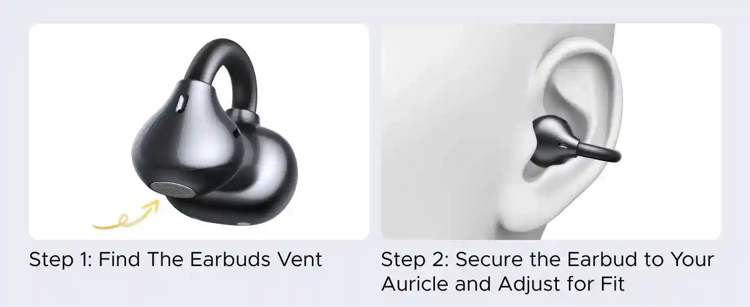 Wireless Headphones with 30H Playtime and 4 Mic Hands-Free Calls Tidesmit