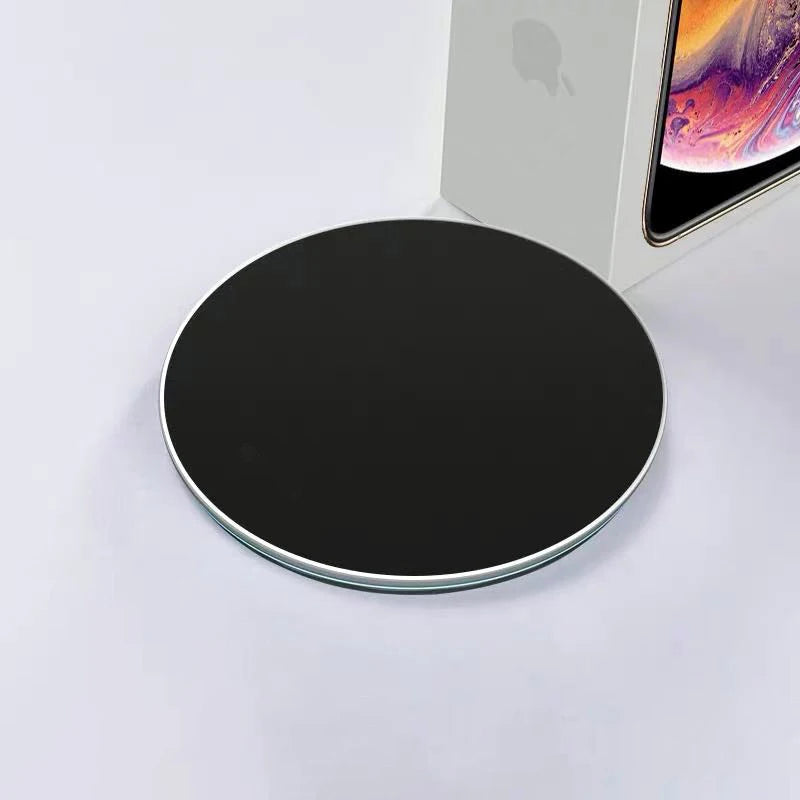 Wireless Charger Pad 20W Fast Charging Station - Qi Certified Black Tidesmit
