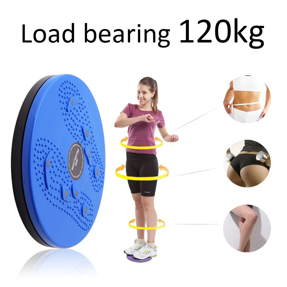 Waist Twisting Disc for Core Fitness - Non-Slip Massage Design Body Shaping Massage Equipment Tidesmit