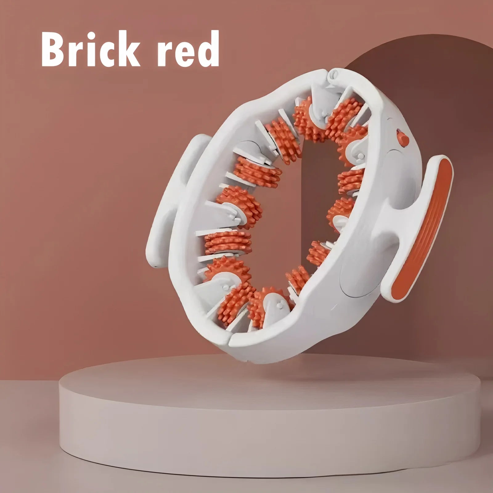 Anti Cellulite Massage Roller - Deep Tissue Muscle Relief & Tone Back Massage Instrument Orange Tidesmit