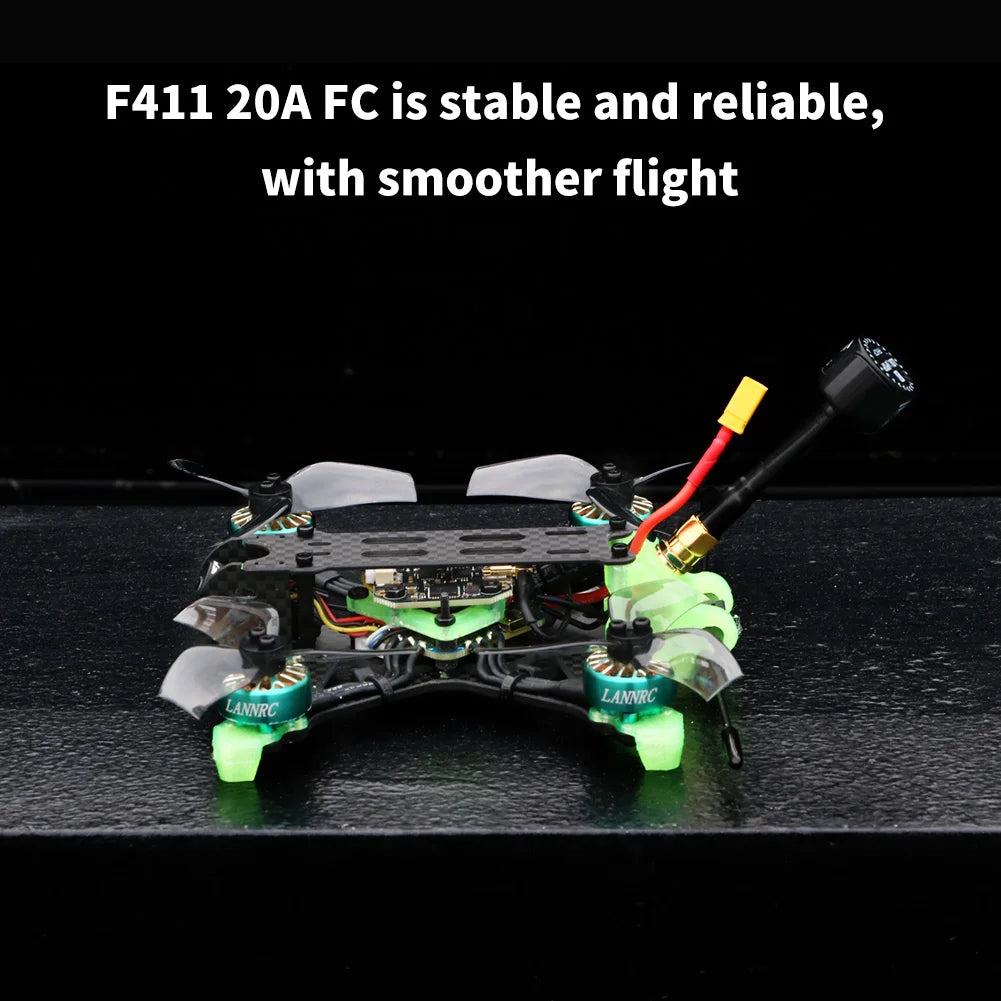 2.5 Inch FPV Freestyle Drone Kit ELRS Quadcopter with HD Camera Tidesmit