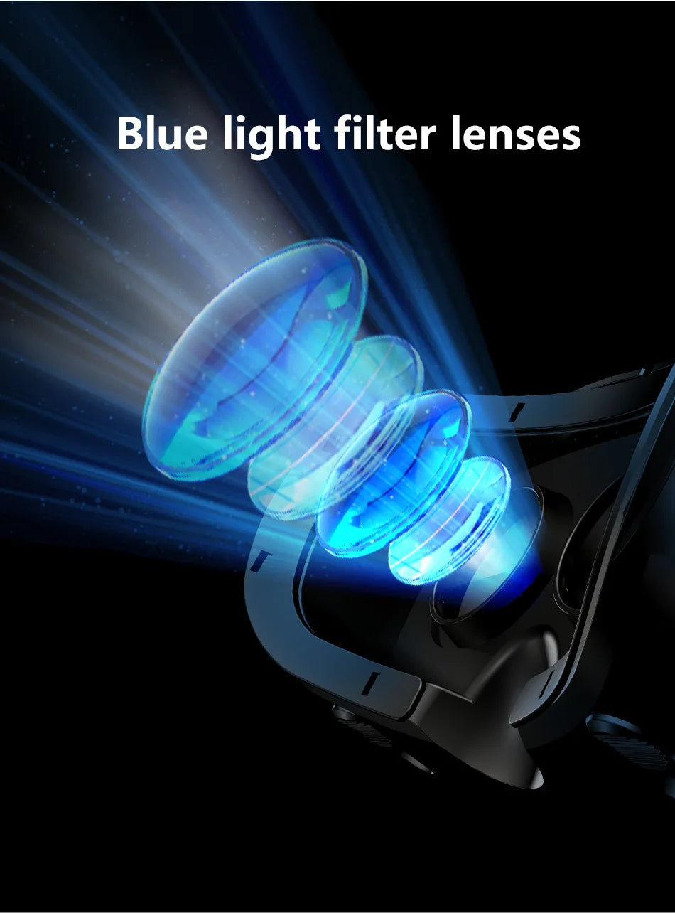 VR Headset for Smartphones - Immersive Wide Angle Smart Glasses Tidesmit