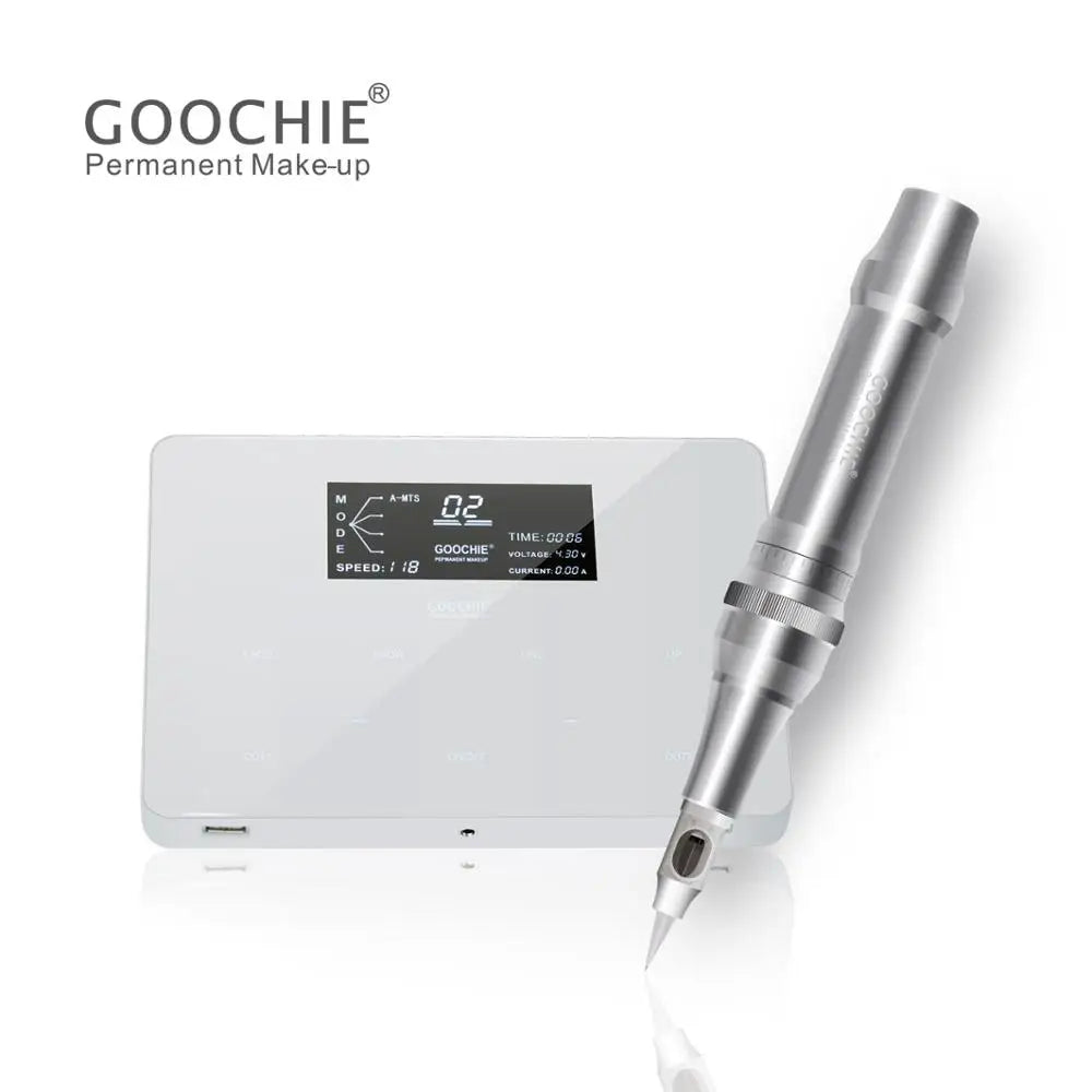 PMU Machine for Microblading & Ombre Brows - Professional Gold Device Permanent Makeup Machines Tidesmit