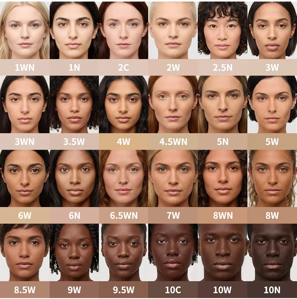 Tidesmit Skin Tint Blurring Elixir Foundation shade swatch showing hydrating full coverage texture and pore blurring