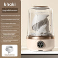 Tidesmit Mi 2L wireless portable washing machine, compact automatic laundry cup for baby clothes, side profile view 36