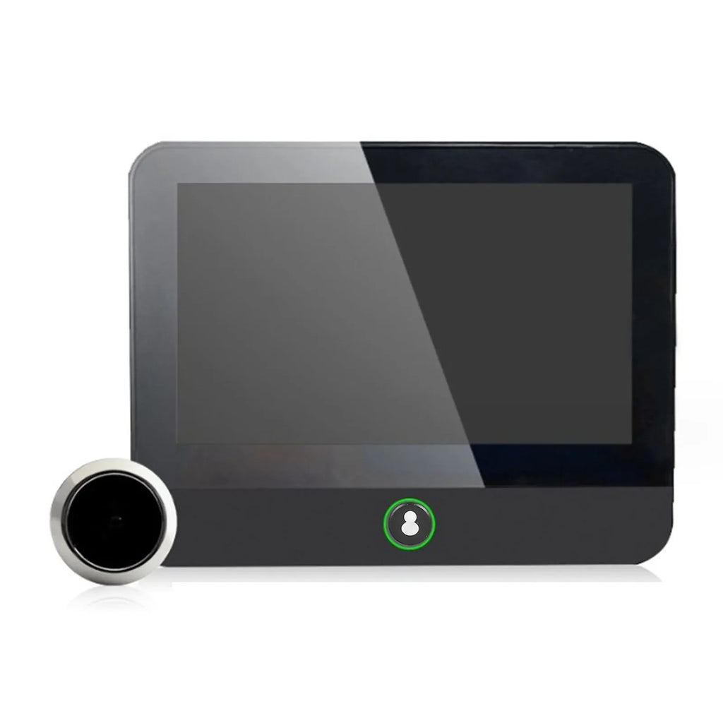 New 2K Tuya Smart Cat Eye 3MP Camera House Door Peephole 4.3 inch Doorbell Camera IPS Screen 120 ° Wide Angle Radar WiFi