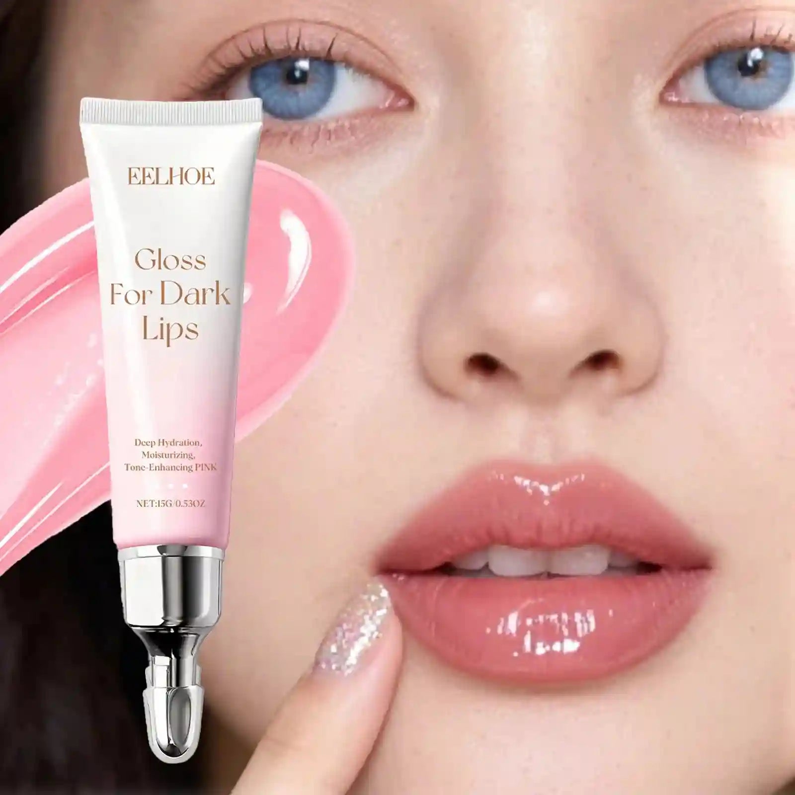 Hydrating Lip Oil Serum - Vitamin C Repair Treatment for Dry Lips Lip Care Tidesmit
