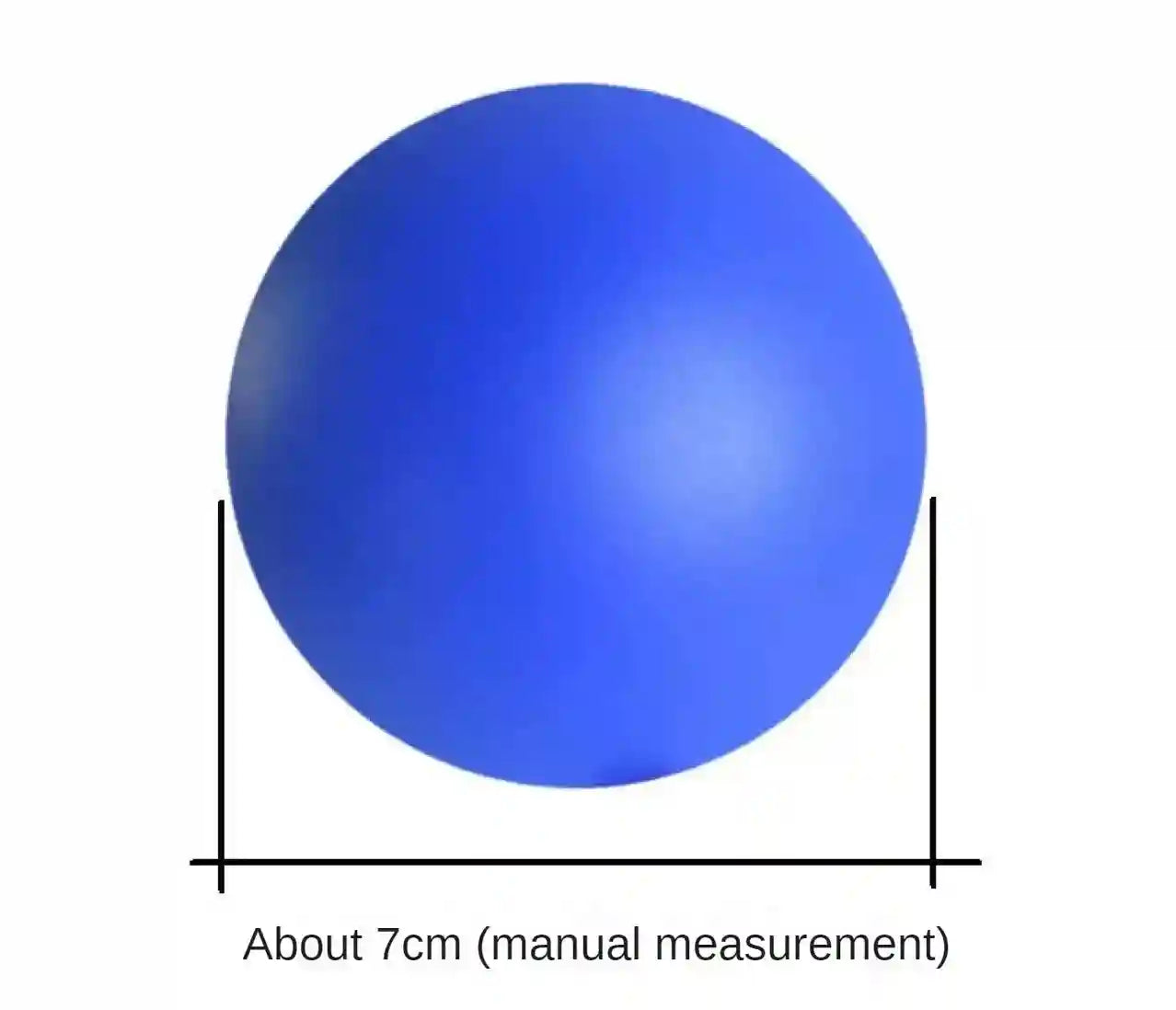 Hand Rehabilitation Ball - Finger Strength Trainer for Muscle Relief (Blue) Back Massage Instrument Tidesmit