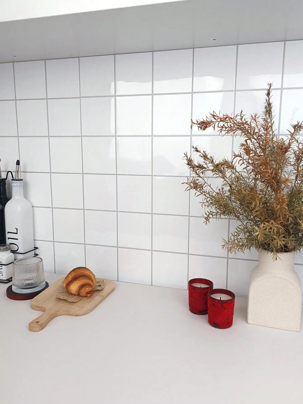 10 Sheets Square Grid Peel And Stick Tile Mosaic Tile For Kitchen Bathroom Living Room Backsplash