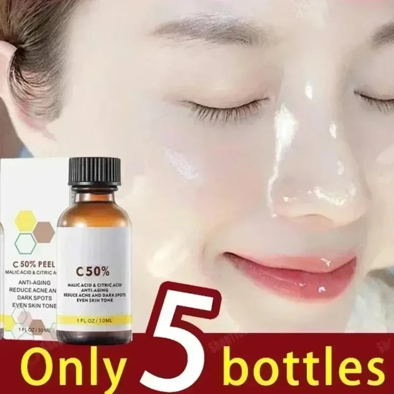 Salicylic Acid Face Peel - Salon-Quality Exfoliating Acne Treatment Scrubs Treatments Tidesmit