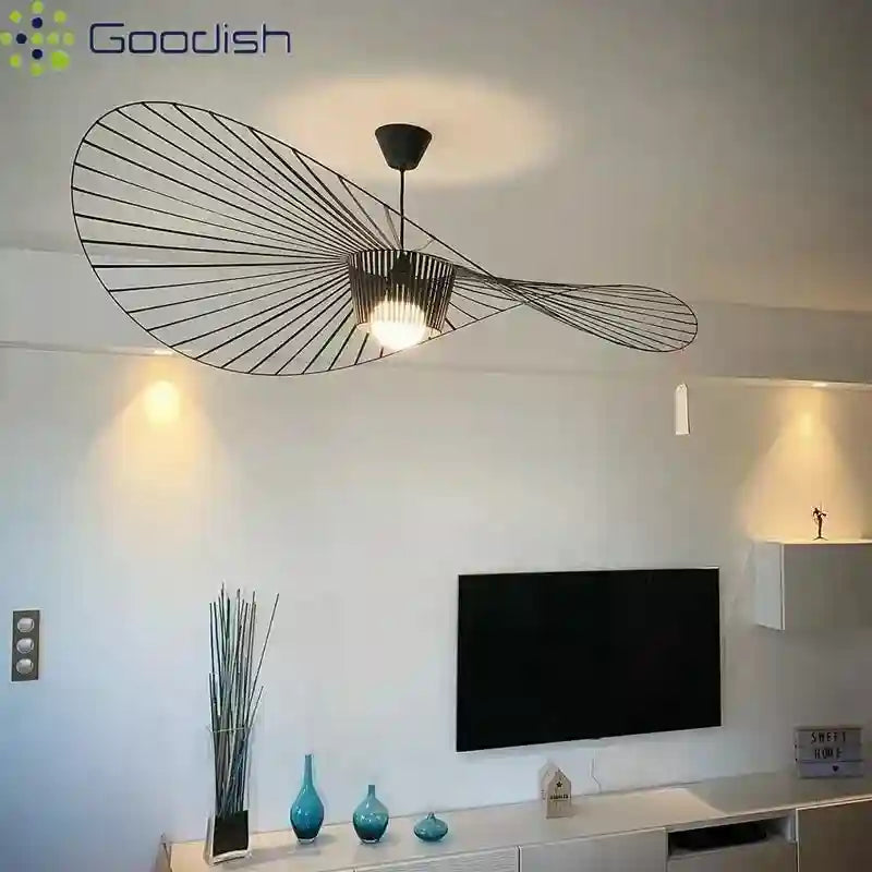 Vertigo LED Ring Light Chandelier | Adjustable Modern Industrial Fixture Tidesmit