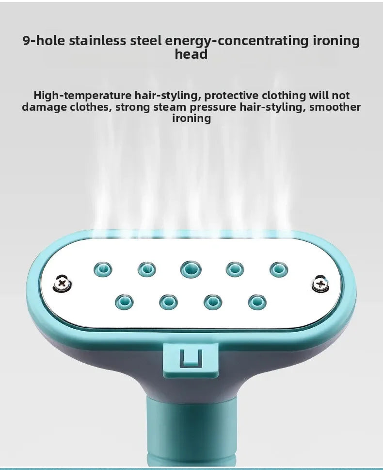 Tidesmit vertical flat hanging electric steam iron for efficient household garment care and handheld ironing