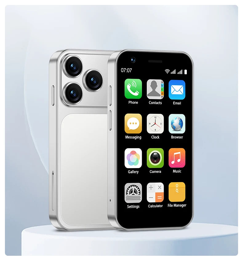 SERVO 18SE mini Smartphone 3.0inch HD Display 3G WCDMA 2GB+16GB GPS Android Small Portable Cellphone Dual SIM Standby Play Store