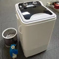 Tidesmit 7kg semi-automatic shoes washing and drying machine, compact front view for home and commercial laundry use.
