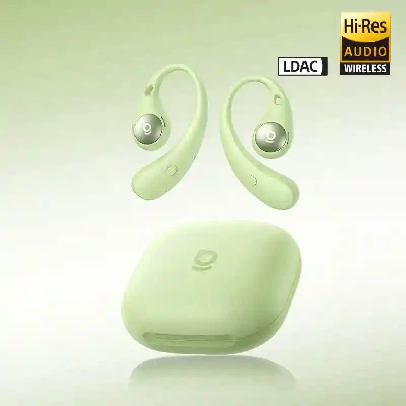 Wireless Sport Earbuds: Bluetooth 5.4 Hi-Res Open-Ear Headphones Cosmic Black 1 Tidesmit