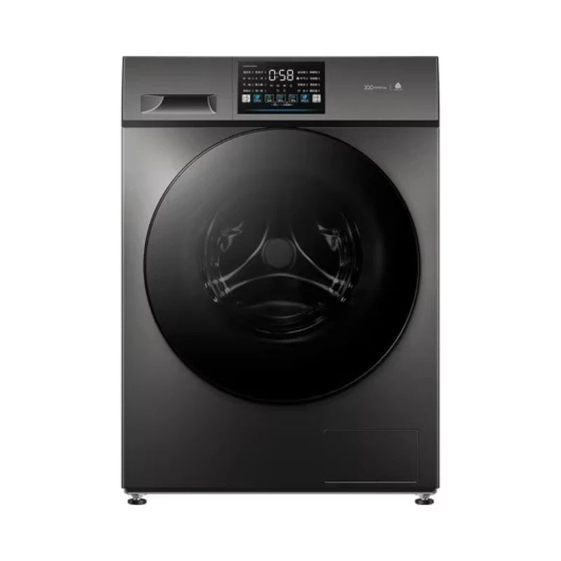 Tidesmit 10kg front-load washing machine with intelligent frequency conversion and sleek electric plastic design