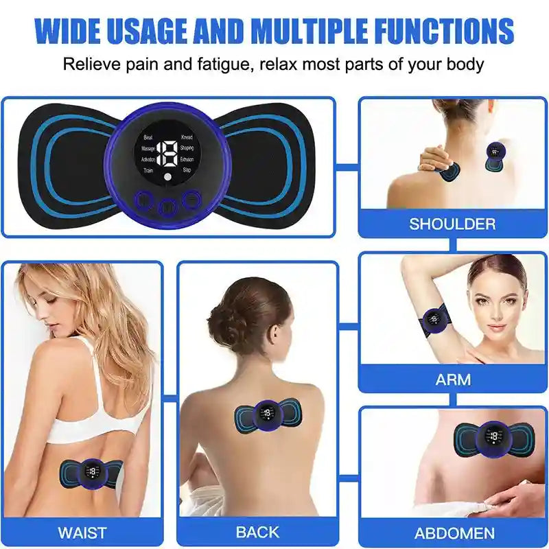 Portable Electric Massager for Deep Tissue Muscle Relief | Tidesmit Massage Roller Tidesmit