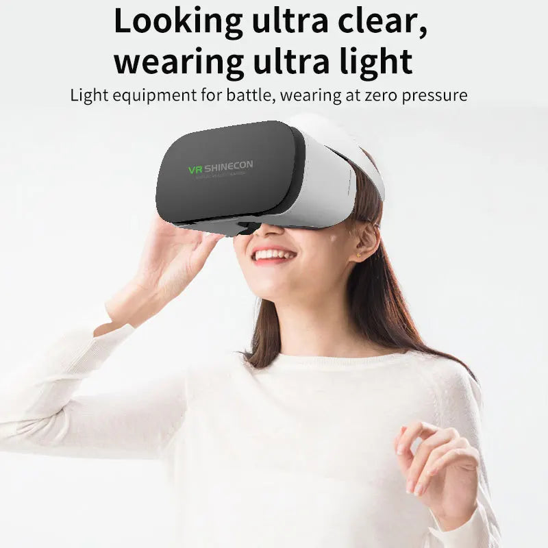 VR Headset for Smartphone 3D Experience - Adjustable G19 Model Tidesmit