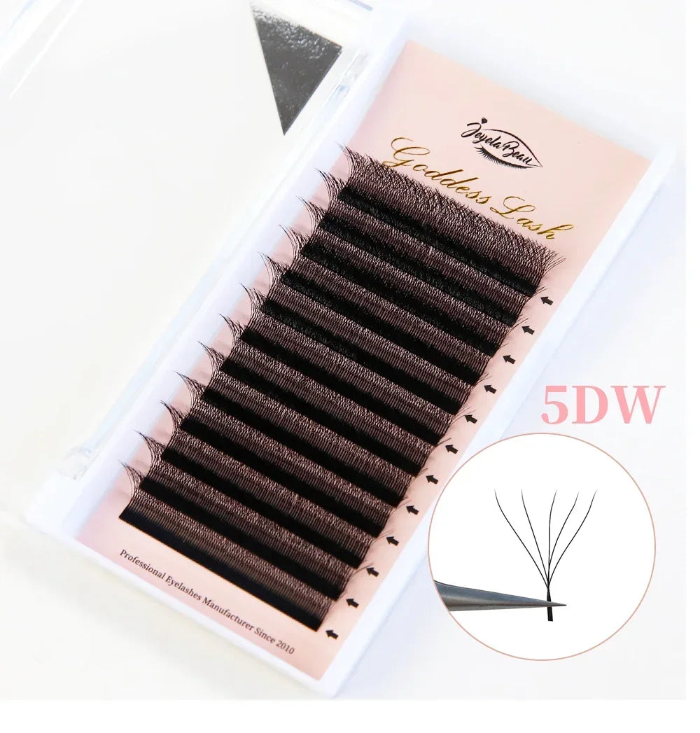 W Style Premade Volume Fans - Professional Faux Lashes by Tidesmit False Eyelashes Tidesmit