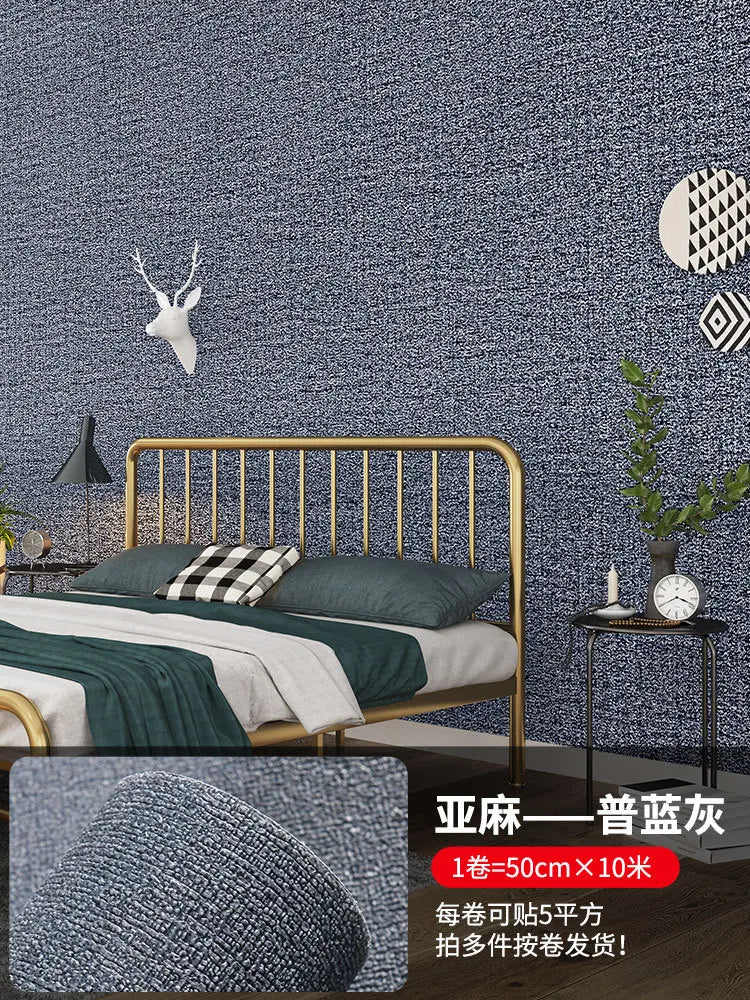 10m Self Adhesive 3D Wall Panel Wallpaper Foam Soundproof Waterproof 3D Wall Sticker New Design Bedroom Wallpaper Thickening