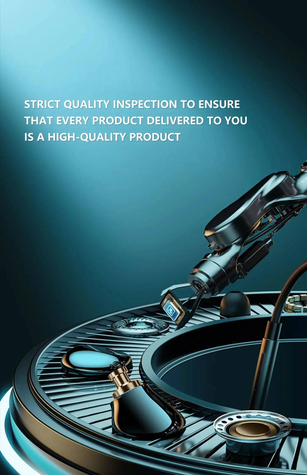 USB-C Wired HiFi Earphones with Ceramic Mic by Tidesmit Tidesmit