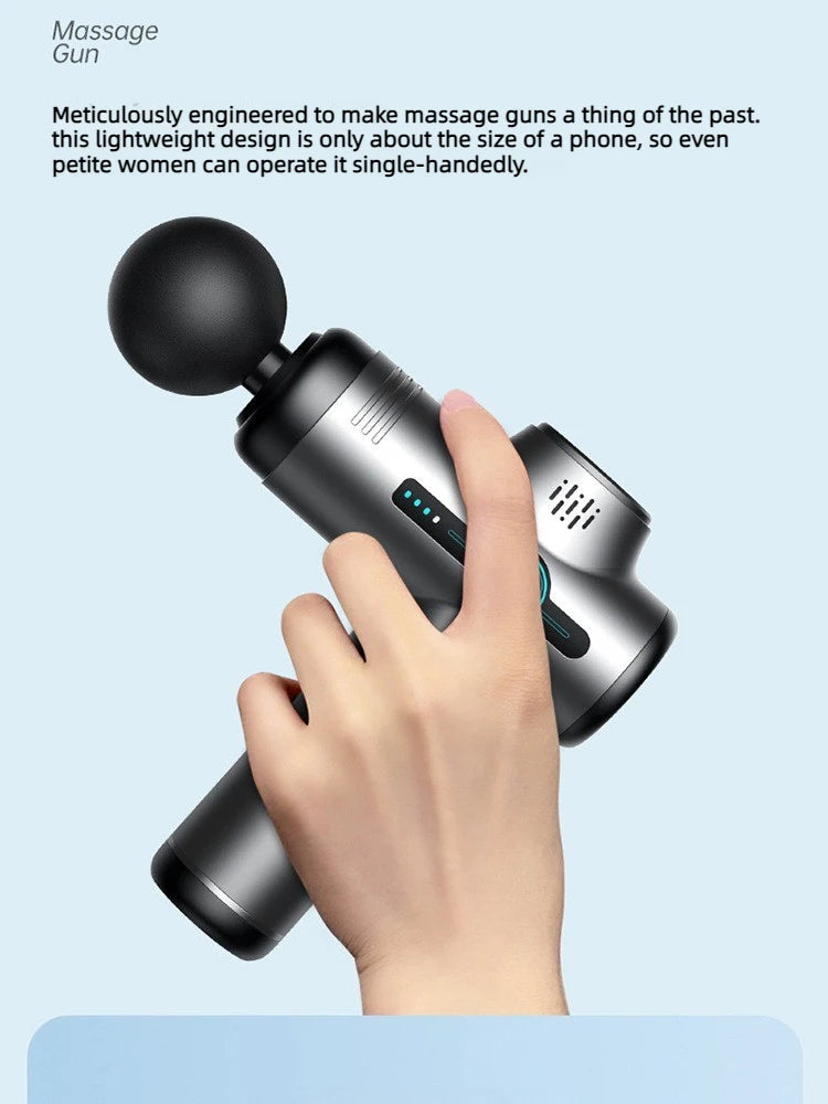 Tidesmit Muscle Massage Gun: Deep Tissue Percussive Therapy Device Fascia Gun Tidesmit