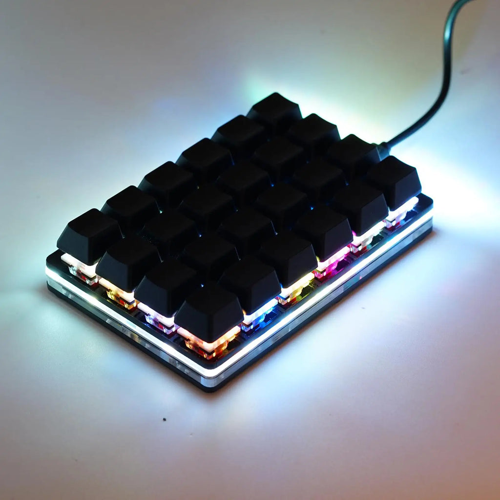 Mini USB Custom Mechanical Keyboard 2/4/6/7/8/9/12/16/24 Keys Gaming Keyboard Sayo Device Shortcut Programmable Keypad Keys New