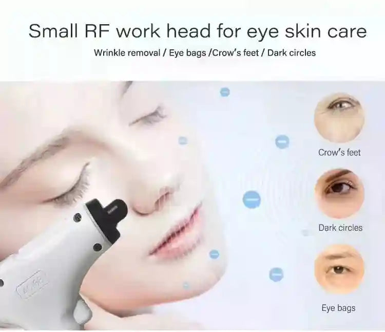 RF Face Lifting Machine for Skin Tightening and Wrinkle Reduction Eye Massage Instrument Tidesmit