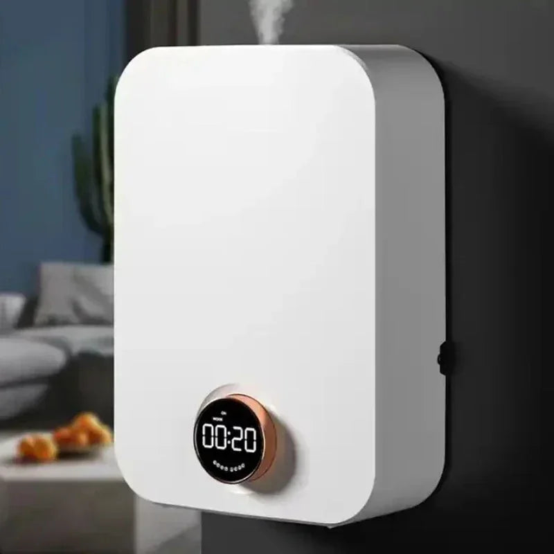 Smart Essential Oil Diffuser Fragrance Aromatherapy Scent Diffuser Machine Air Freshener Waterless Aroma Diffuser for Hotel