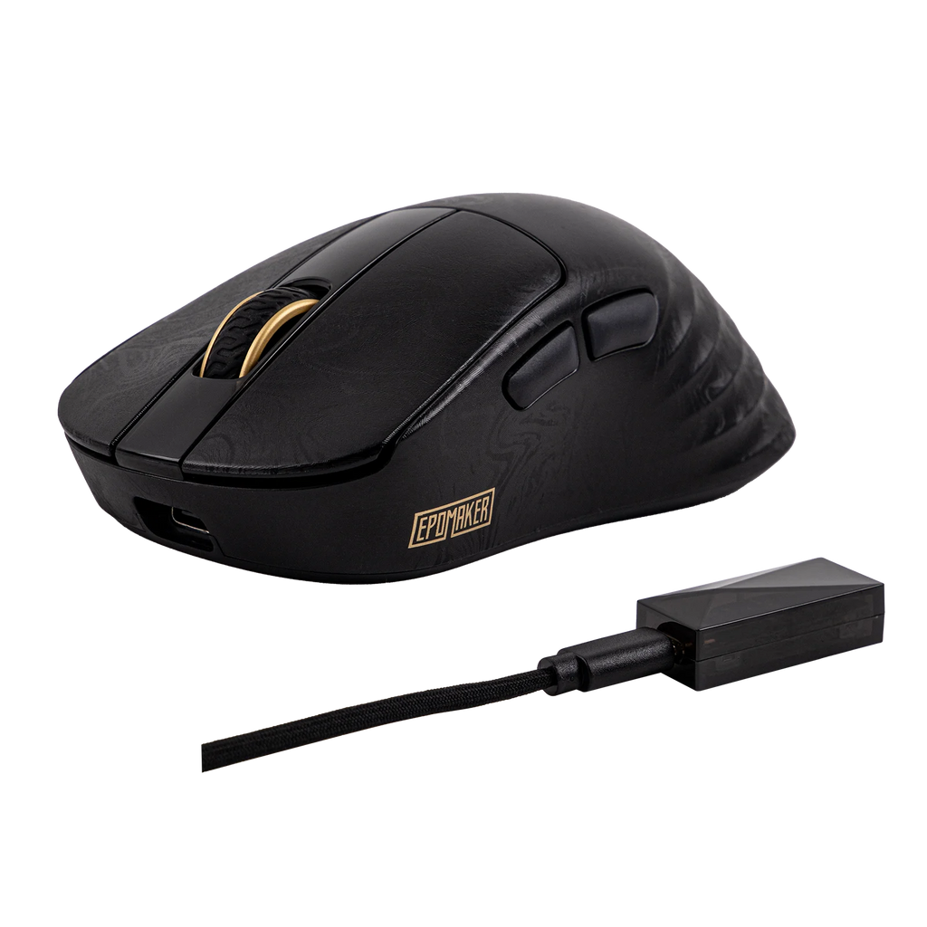 EPOMAKER Carbonis Tri-mode Wireless PAW3950 Sensor Gaming Mouse 8K Polling Rate & 30K DPI Ergonomic Mouse with Digital Display