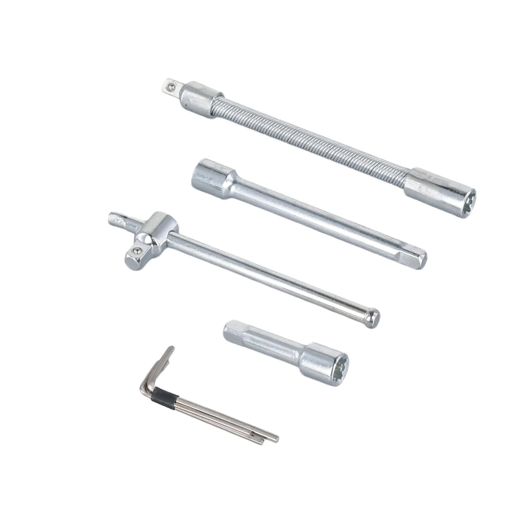Podofo 46pcs Car Repair Tool Kit NEW Car Repair Tool Kit Socket Set Car Repair Tool Ratchet Torque Screwdriver For Bicycle