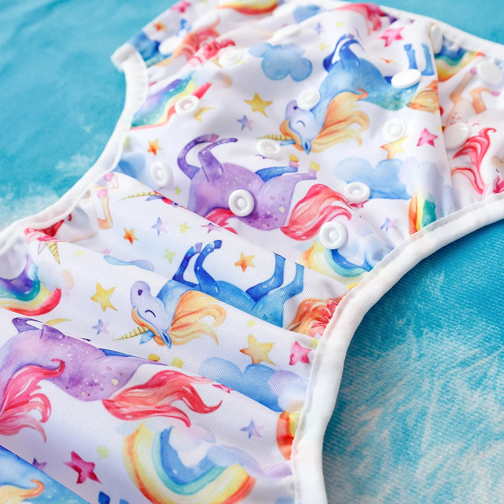 3Pcs/Set Baby Swim Diapers Reuseable Washable & Adjustable for Swimming Lesson & Baby Shower Gifts Cloth Diapers Pool Pant