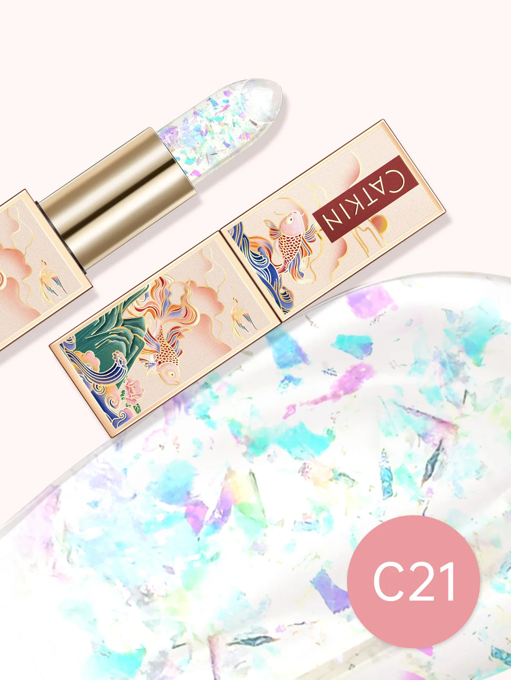 Color Changing Lip Balm: Hydrating Tinted Gloss by Tidesmit Lip Care Tidesmit