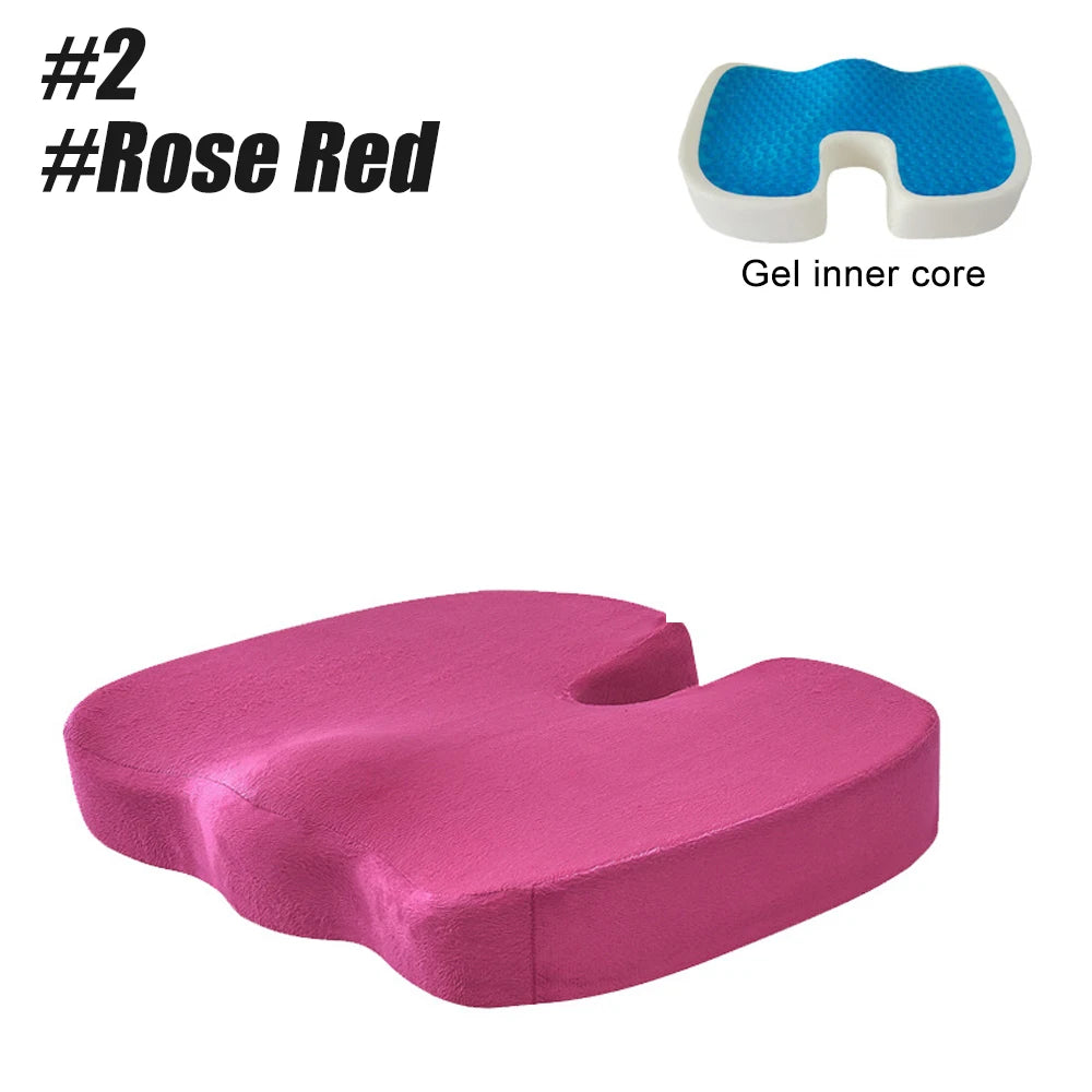Gel Seat Cushion for Office Chair - Ergonomic Orthopedic Tidesmit Massage Cushion Tidesmit