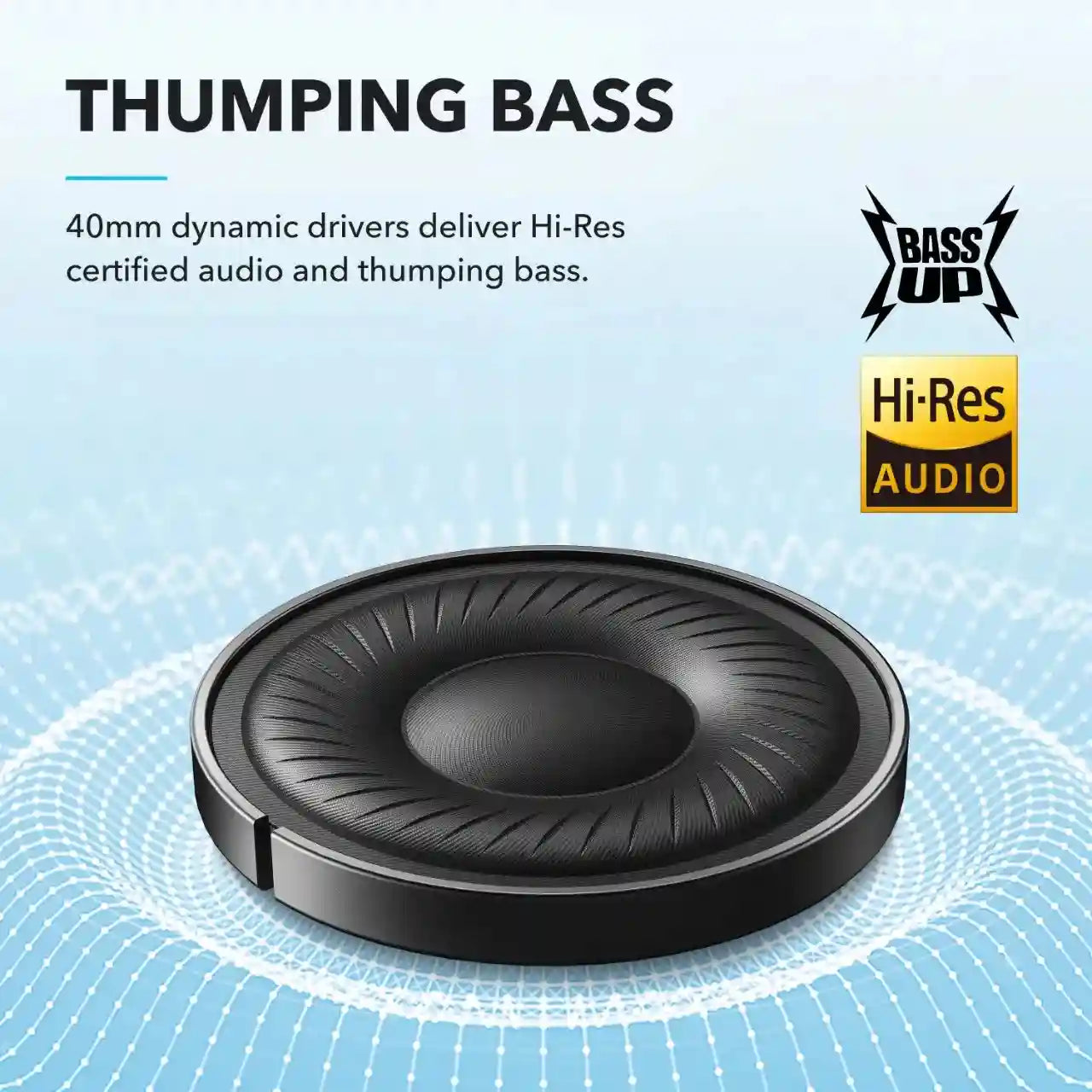 Wireless Active Noise Cancelling Headphones - Over-Ear Studio Monitor Tidesmit