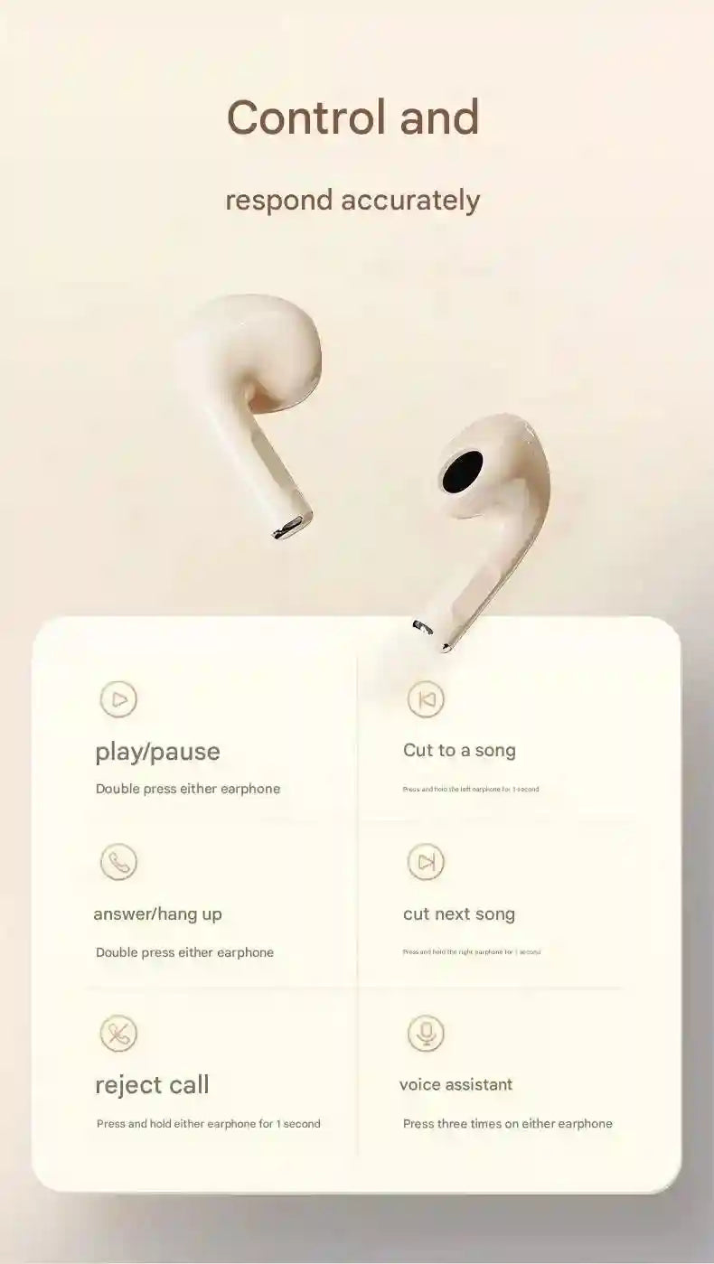 Wireless Headphones with LED Display - Bluetooth TWS Earbuds Tidesmit Tidesmit