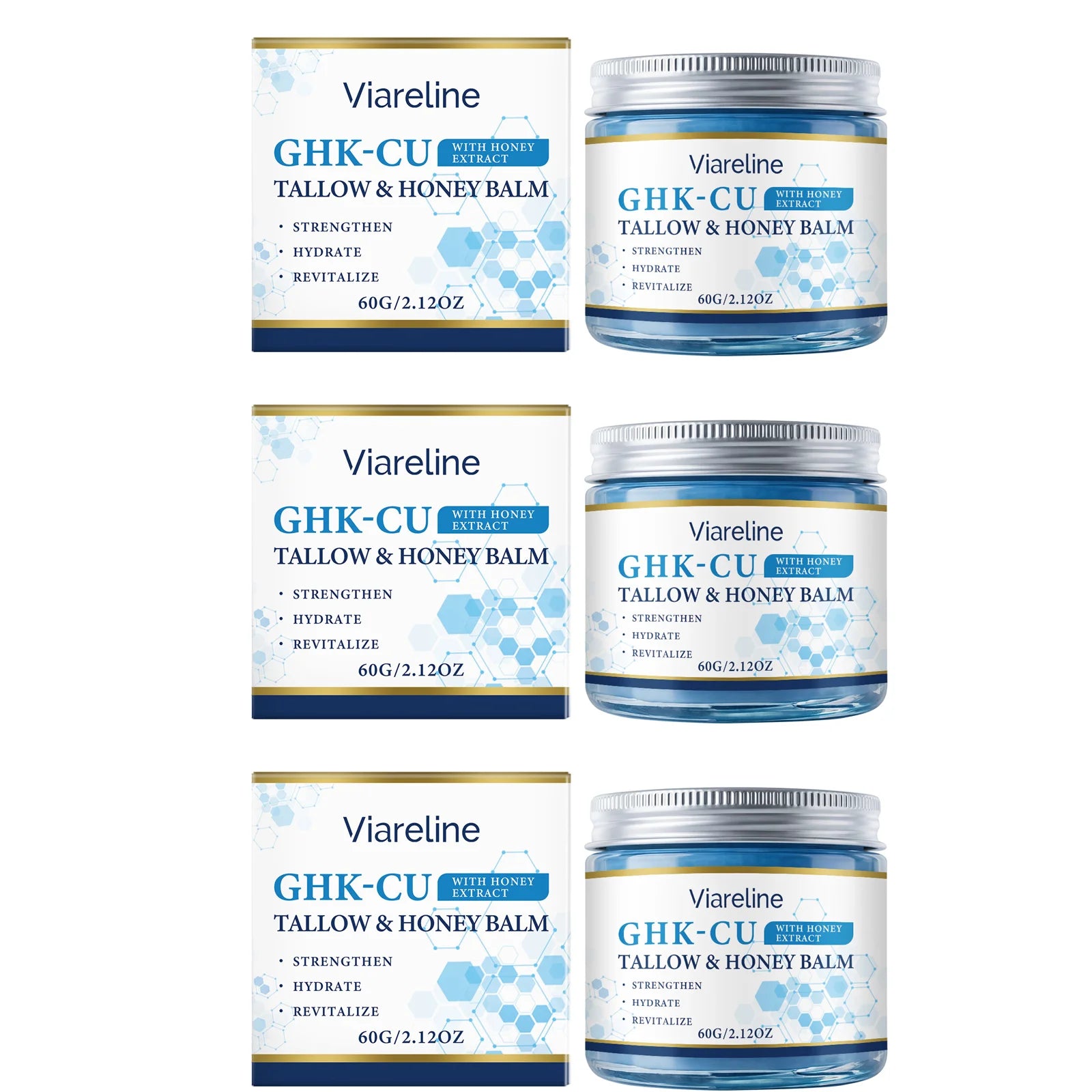 Ghk-Cu Beef Tallow Balm Deep Hydration Brighten Skin Enhance Elasticity Firming Smooth Face Moisturizer For Dry Sensitive Skin