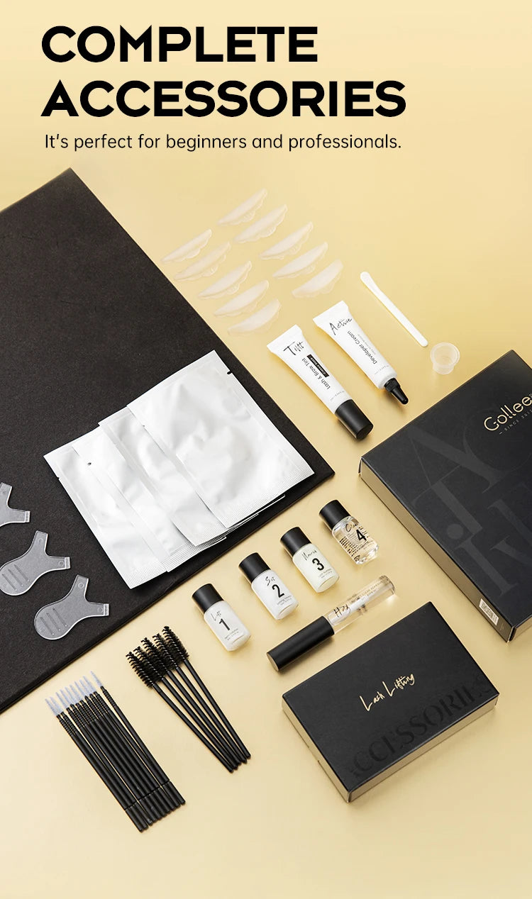 Professional Lash Lift and Tint Kit for Defined Semi-Permanent Results Permanent Makeup Machines Tidesmit