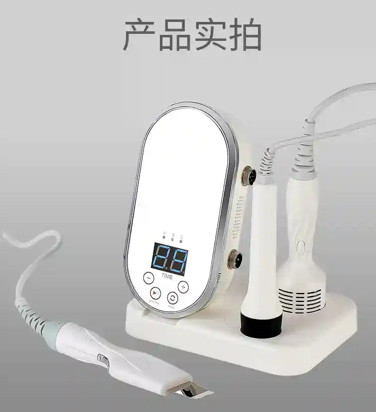 RF Skin Tightener Facial Massager | Ultrasonic Wrinkle Tool with Heat Eye Massage Instrument Tidesmit