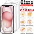 iPhone 16 Pro Max Screen Protector 4-Pack - 9H Tempered Glass Tidesmit China Mainland|High Definition Tidesmit
