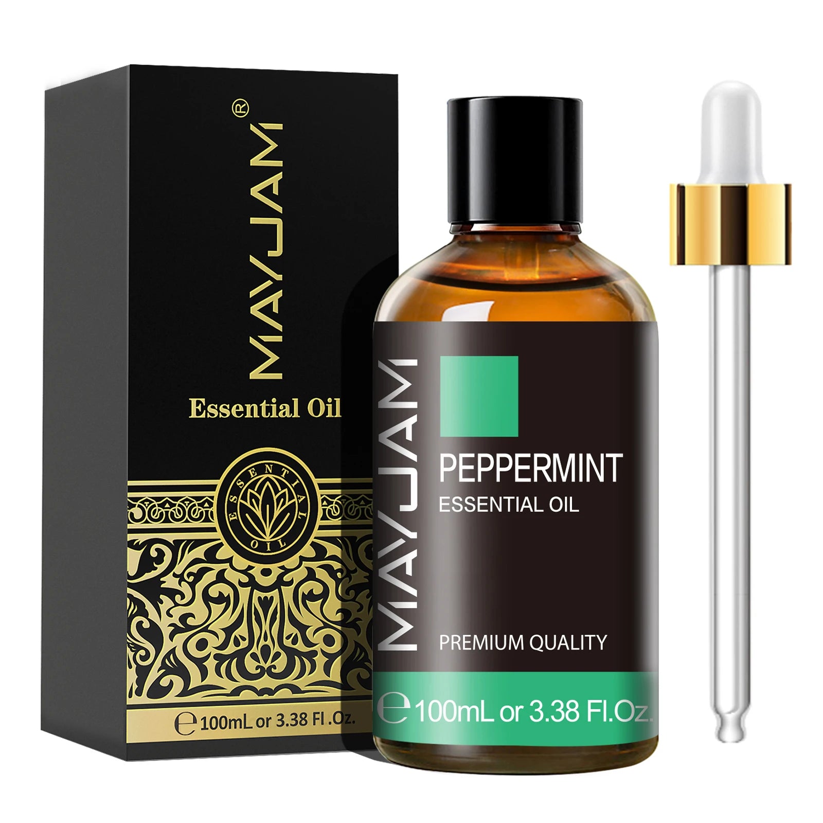 MAYJAM 100ml Pure Natural Essential Oil May Chang Sandalwood Lavender Vanilla Oregano Eucalyptus Oil for Humidifier Diffuser