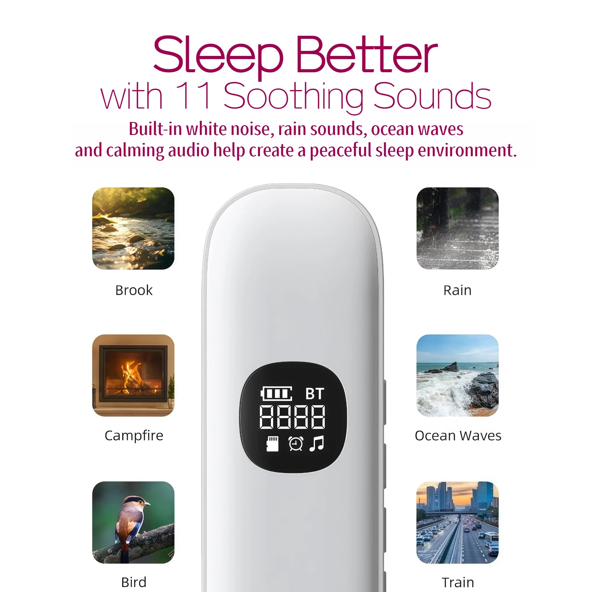 Bone Conduction Sleep Headphones Under Pillow Speaker Bluetooth 5.3 White Black Wireless Stereo Sound Headband