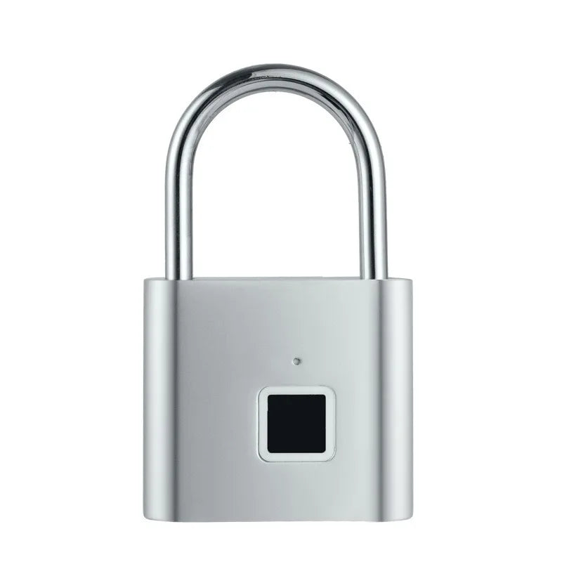 CDOK P2 Fingerprint Padlock, Built-in Rechargeable Battery, Outdoor Waterproof, Easy to Use