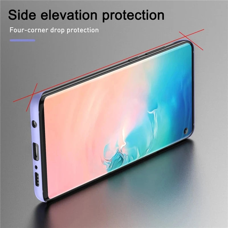 Samsung Galaxy S23 Slim Hard Frameless Case - Matte Shock-Absorbing Cover Tidesmit