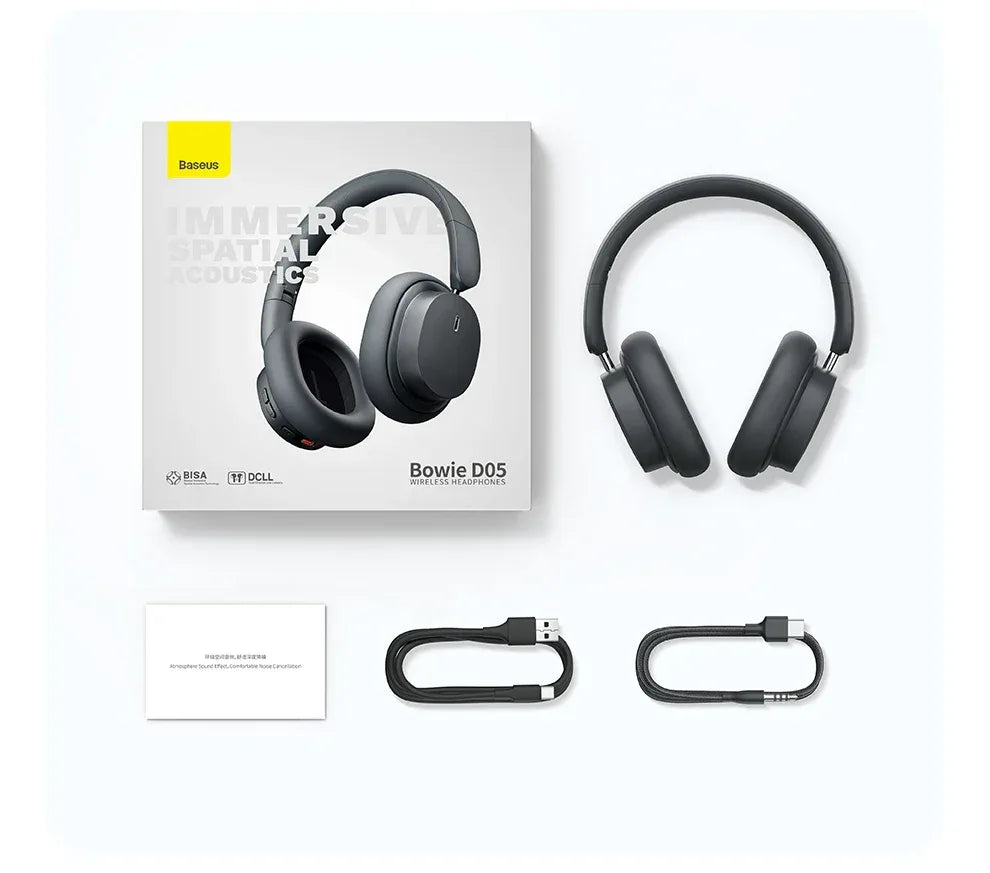 Tidesmit Wireless Bluetooth 5.3 Headphones with 3D Spatial Audio Tidesmit
